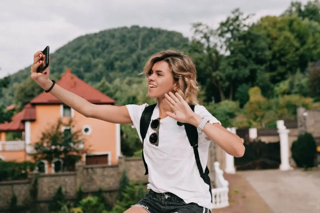 Influencer de viaje