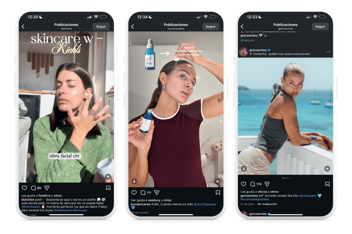 Influencer marketing - Contenido colaborativo