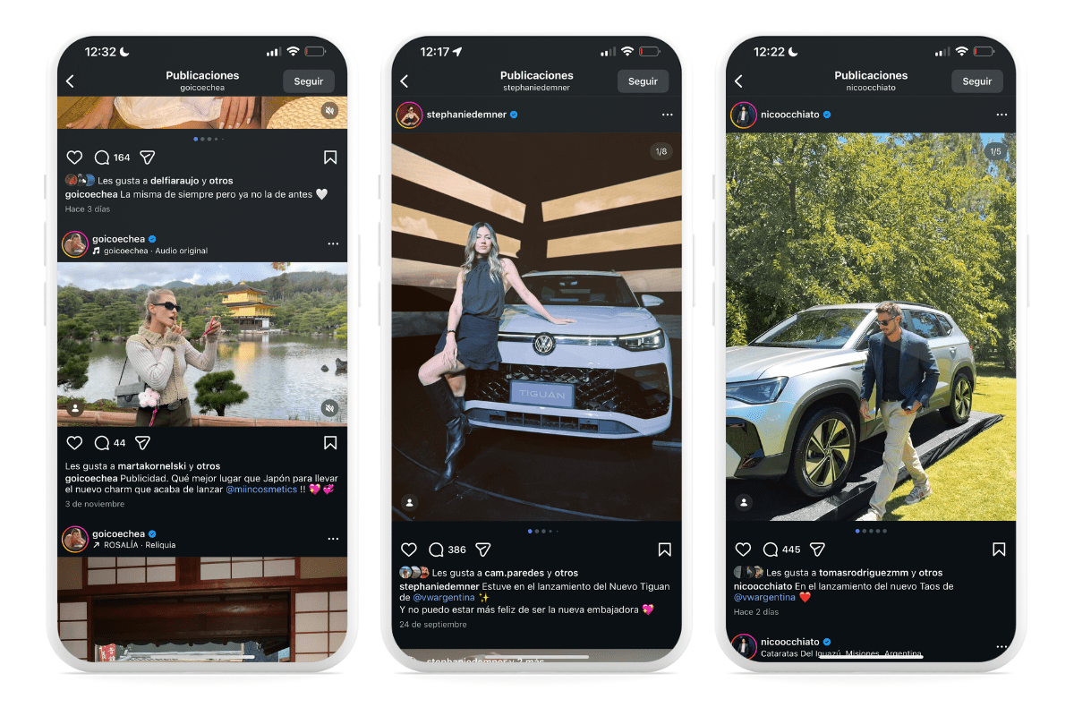 Influencer marketing - Lanzamiento de productos